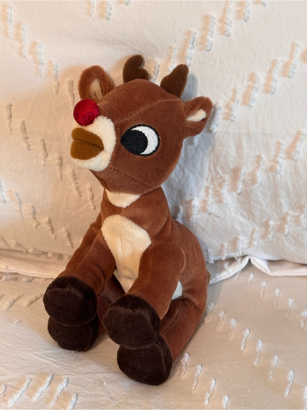 Rudolph The Red Nosed Reindeer 7" Plush Stuffed Animal Christmas Holiday Toy